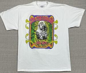 Vintage Jim Morrison Shirt Sz XL White Nice Man Hall Of Fame Memorial The Doors